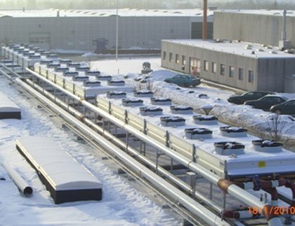 Varmeflader til hurtig opvarmning og energibesparende varmeteknik